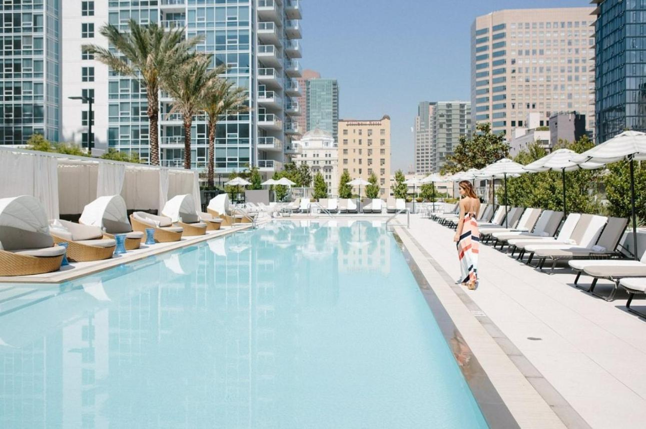 Hotel Level Downtown La South Olive à Los Angeles Extérieur photo